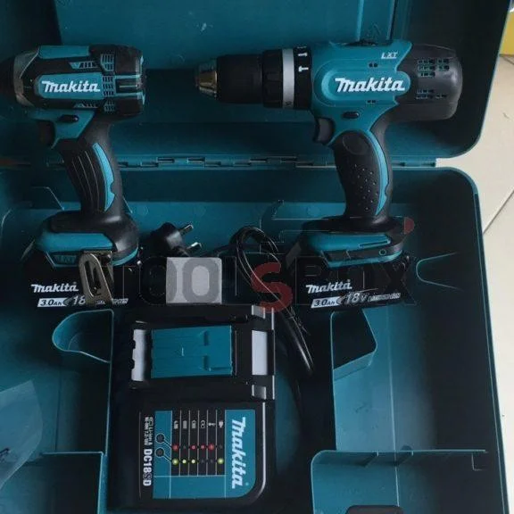 Drum set Accu. Makita DTD152Z/DHP453Z 18V, DLX2142SM screwdrivers