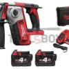 Cordless Punch Milwaukee M18BH-402C / M18TM COMPACT 2-MODE SDS-PLUS HAMMER 4933443330