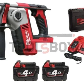 Акумулаторен Перфоратор Milwaukee M18BH-402C / M18™ COMPACT 2-MODE SDS-PLUS HAMMER 4933443330