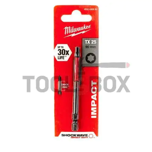 Milwaukee 4932430883 / ShockWave Impact Duty TX25 x 90mm
