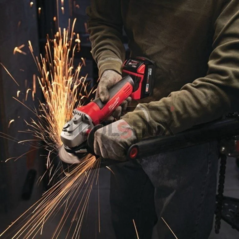 Cordless angle grinder Milwaukee HD18 AG115, M18, f115