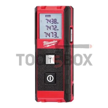 Лазерна ролетка Milwaukee LDM 30, LASER DISTANCE MEASURER 30M / 4933459276
