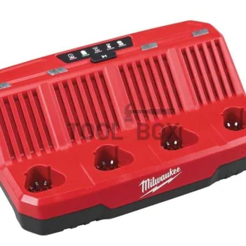 Зарядно Устройство Milwaukee M12C4 , с 4 клетки за зареждане