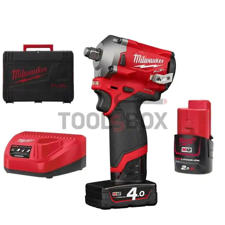 Milwaukee M12FIWF12-422X brushless wrench, 1/2