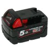 Rechargeable Batteries Milwaukee M18B5 2 pcs. / 5.0AH REDLITHIUM-IONTM