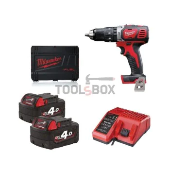 Cordless impact driver Milwaukee M18BPD-402C, 60Nm, 1800rpm