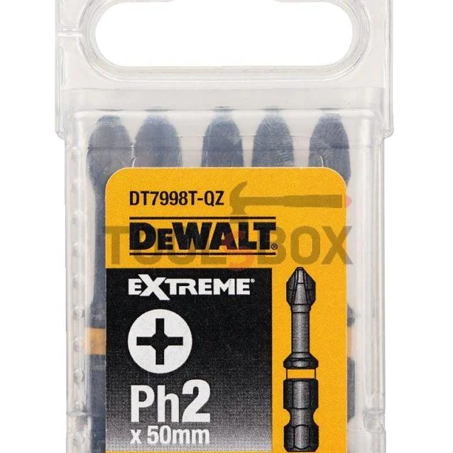 Bits Dewalt DT7998T - Ph2 - 50 mm 5pcs.