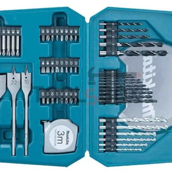 Накрайници и битове комплект със свредла Makita d-47145, 71 части