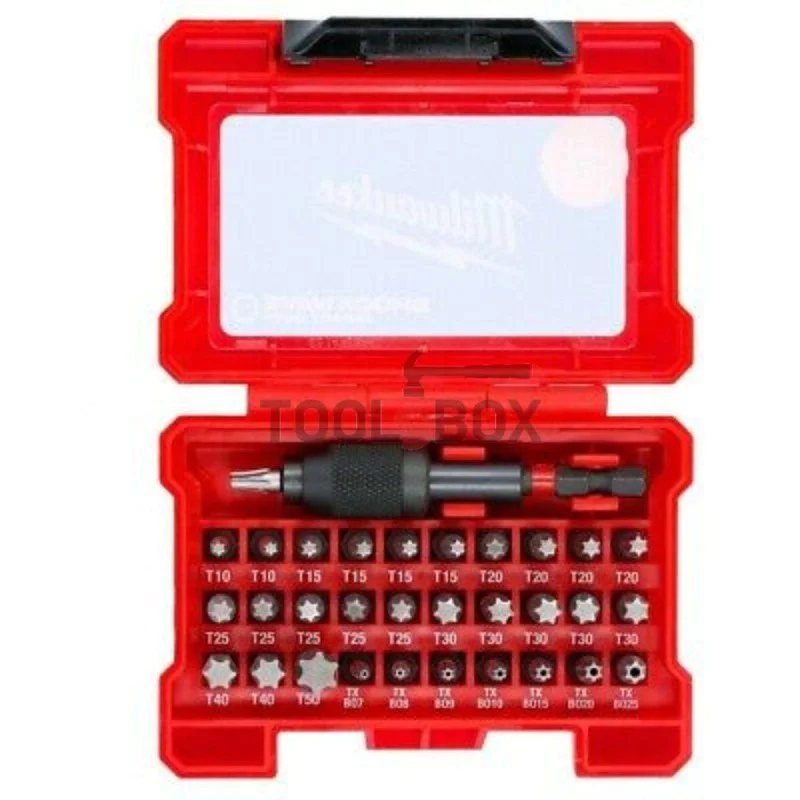 Milwaukee bits 4932471586 - 32 pieces SHOCKWAVE