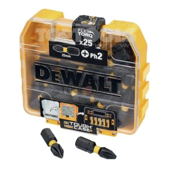Накрайници за ударен винтоверт DEWALT DT70555T, PH2-25мм, 25 части