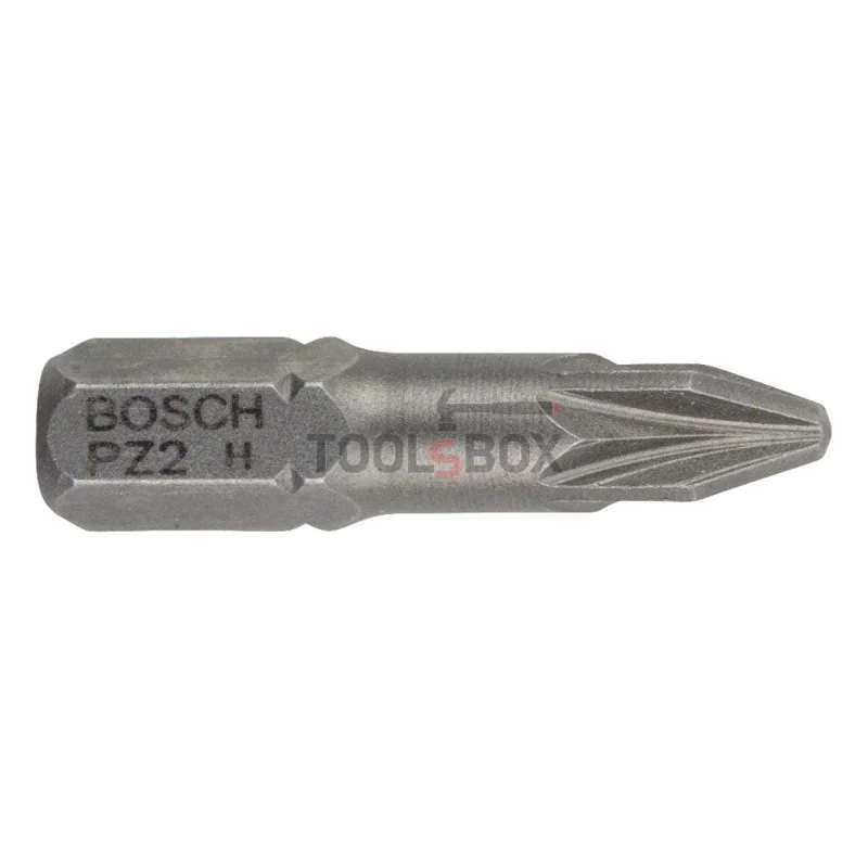 BOSCH 2607001558 Extra Hard, PZ 2x25mm, 3 pieces