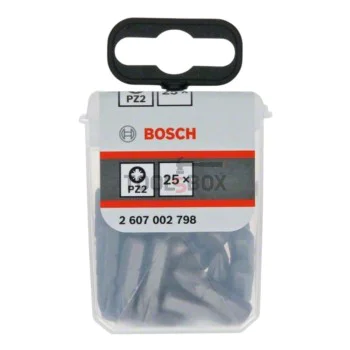 Накрайник кръстат BOSCH 2607002798 Extra Hard, PZ 2x25мм, 25 броя
