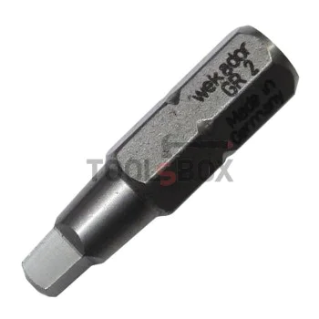 Накрайник квадрат RB2 25 мм Wekador 006904, 1/4"