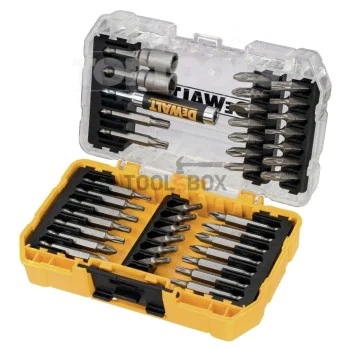 Bits and sockets with magnetic holder Dewalt DT70717, 40 pieces