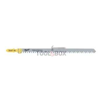 Нож за зеге за дърво и PVC Milwaukee 4932354745 /155x4/T744D - 5 бр.