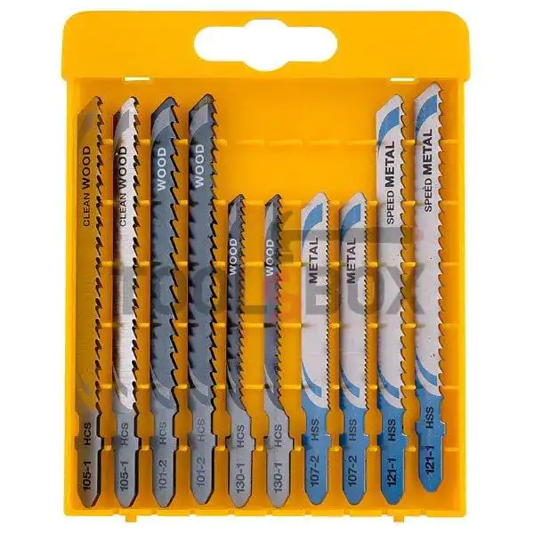 Blades for jigsaw - jigsaw for metal and wood Dewalt DT2294 10 pcs.