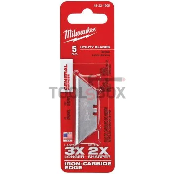 Остриета за макетен нож Milwaukee 48221905 / MIWK-2921 Fastback 5 бр.