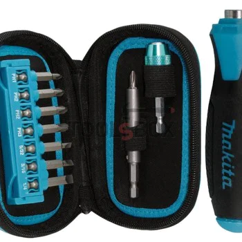Отвертка с магнитен държач Makita P-90180 Bit Set 11 бр.