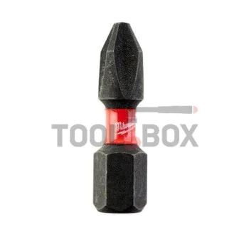 Накрайници/ битове Milwaukee 4932430853 / 25 Piece ShockWave Impact Duty PH2 x 25mm