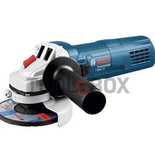 Ъглошлайф Bosch GWS 750 S Professional / 750 W , 125 mm, рег. на обороти / 3601C94002