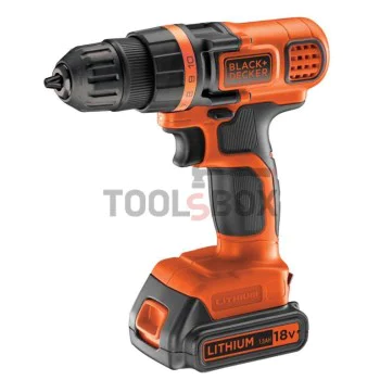 Акумулаторен винтоверт-бормашина Black and Decker EGBL18B , 18V