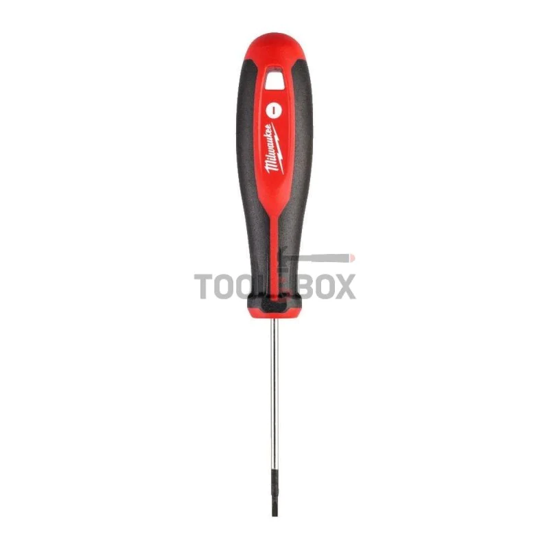 Milwaukee SL 0,4 x 2,5 x 75mm magnetic flat screwdriver