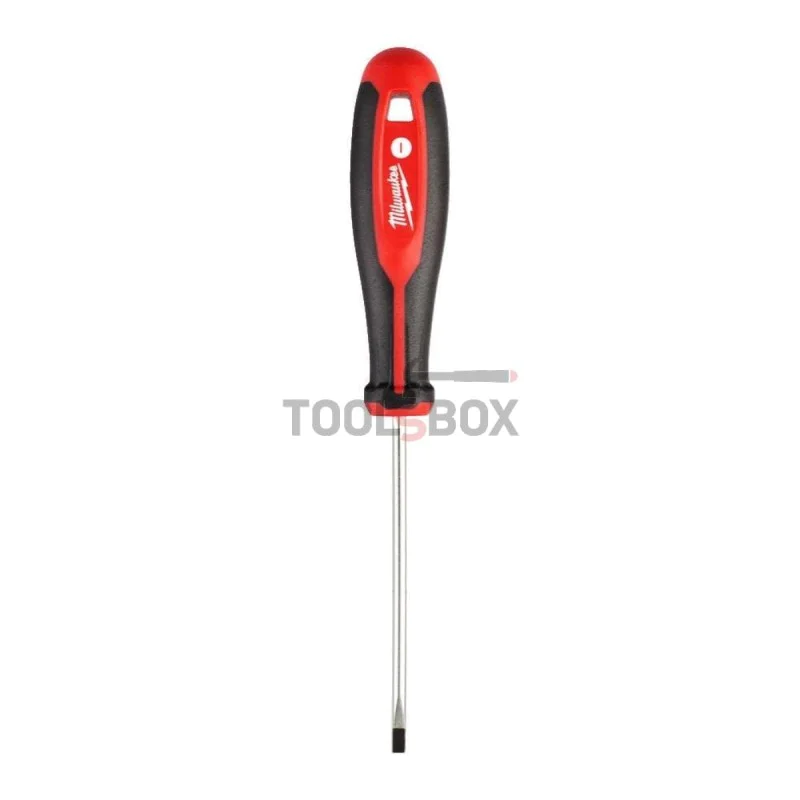 Milwaukee SL 0.6 x 3.5 x 100mm magnetic flat screwdriver