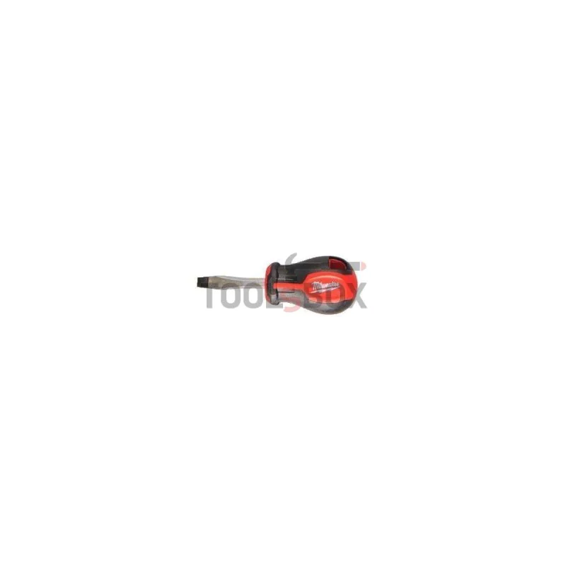Milwaukee SL magnetic flat screwdriver, 1.2 x 6.5 x 45mm