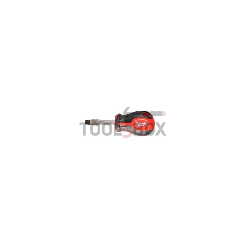 Milwaukee SL magnetic flat screwdriver, 1.2 x 6.5 x 45mm