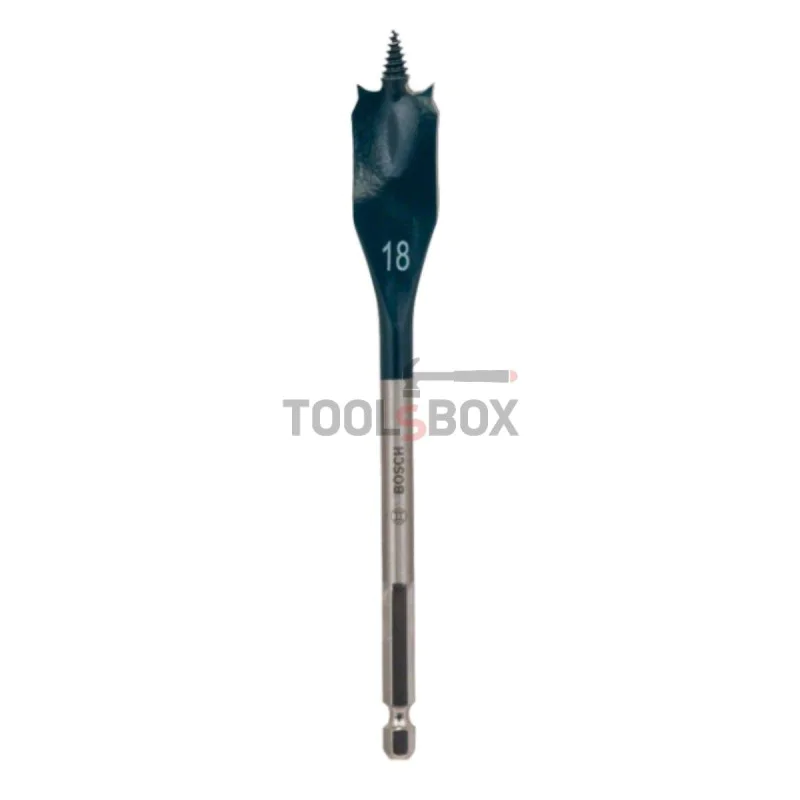 BOSCH Self Cut Speed flat wood router bit, 18x152x116.8mm