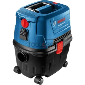 Прахосмукачка за мокро и сухо прахоулавяне BOSCH GAS 15