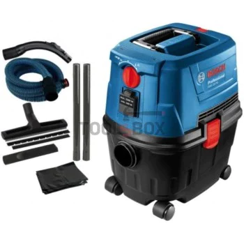 Прахосмукачка за мокро и сухо прахоулавяне BOSCH GAS 15