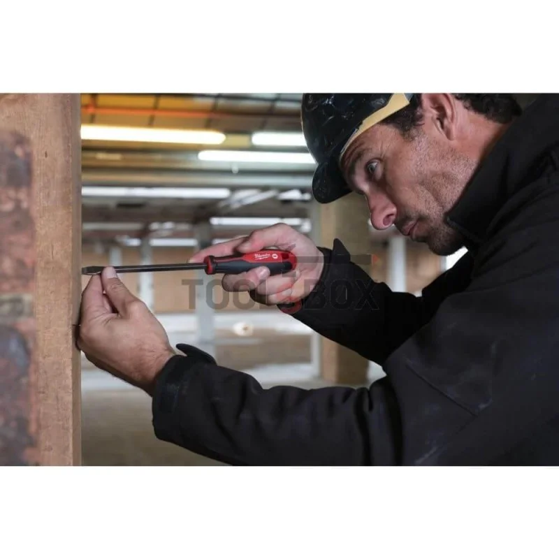 Milwaukee SL 1.0 x 5.5 x 125mm flat head screwdriver