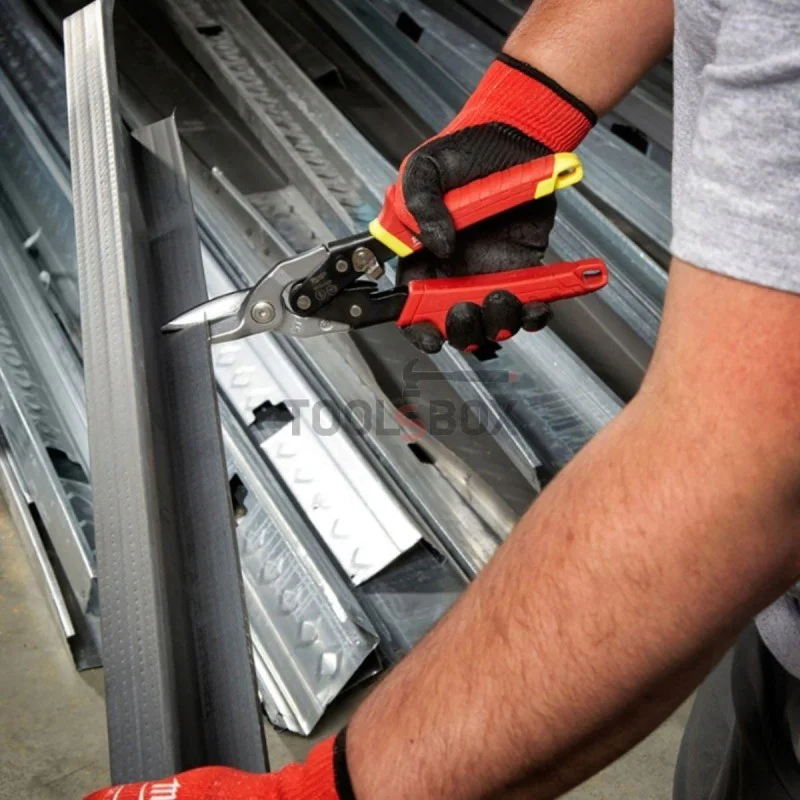 Straight Sheet Metal Shears + Drywall Saw Milwaukee 4932479784