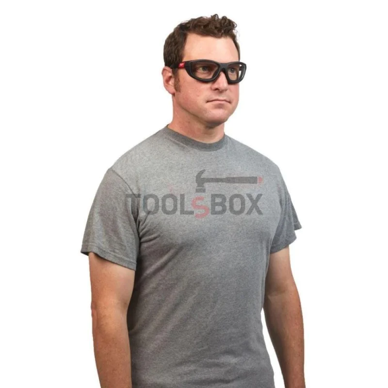Milwaukee anti-sweat goggles 4932471885 with clear lenses