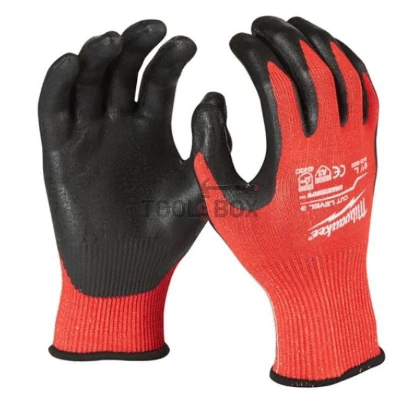 Milwaukee safety gloves 4932471423, XXL/11 anti-shear LEVEL 3