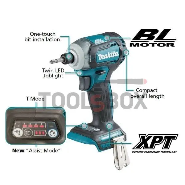 Makita DTD170Z Cordless Impact Driver / 18V Li-Ion
