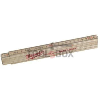 Сгъваем дърводелски метър 2м Milwaukee 4932459303