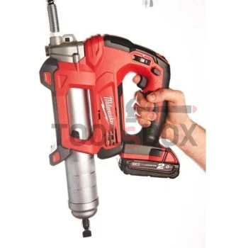 Акумулаторна гресьорка Milwaukee M18GG-201C