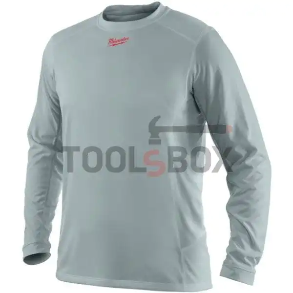 Milwaukee WWLSG, WORKSKINTM LIGHT WEIGHT PERFORMANCE LONG SLEEVE SHIRT - GREY
