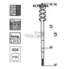 BOSCH SDS-max-9 Break Through Drill 55x450x600mm