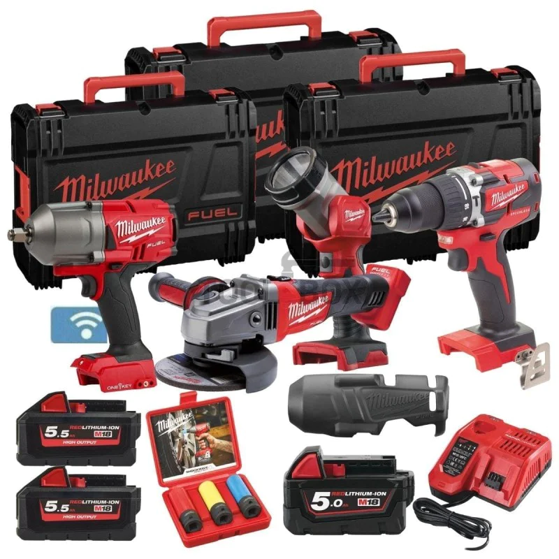 Milwaukee M18 Cordless Promo Kit 4932499919
