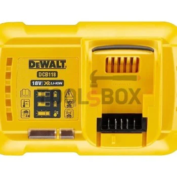 Зарядно устройство DeWALT DCB118 за Li-Ion батерии 18-60 V, FLEXVOLT™