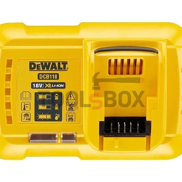 DeWALT DCB118 charger for Li-Ion batteries 18-60 V, FLEXVOLTTM