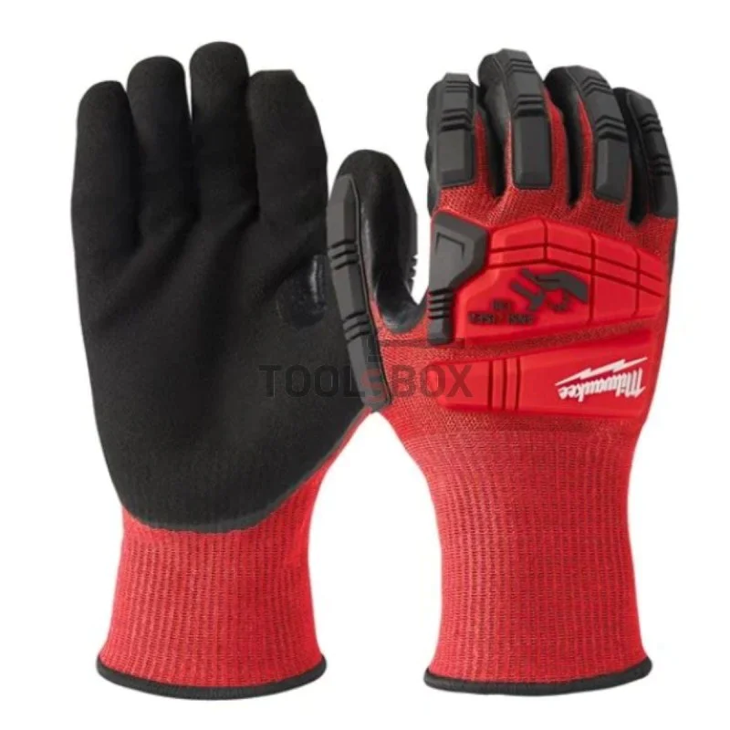 Milwaukee impact gloves 4932478129, 10/XL, LEVEL 3/C