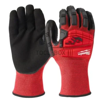 Противоударни ръкавици Milwaukee 4932478130, 11/XXL, LEVEL 3/C