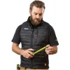 Work vest DeWalt DWC50-013-XXL Force Gilet Black XXL