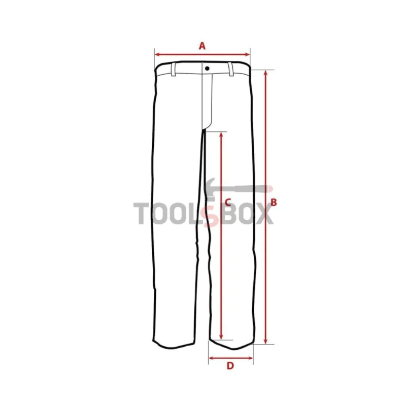 Work trousers DEWALT DWC26-014-3431 Pro Trandesman Work Grey