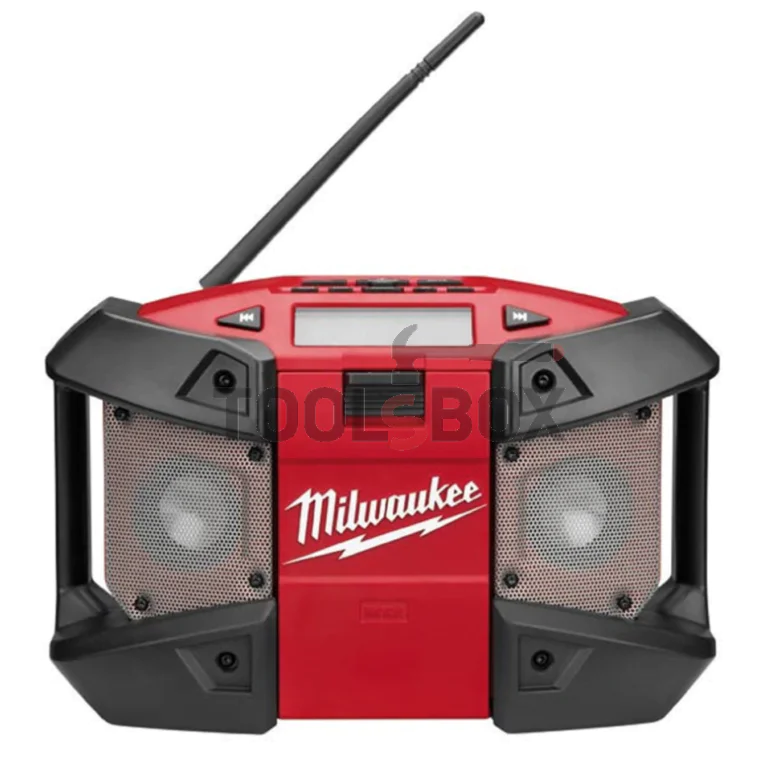 Milwaukee C12JSR-0 radio, MP3