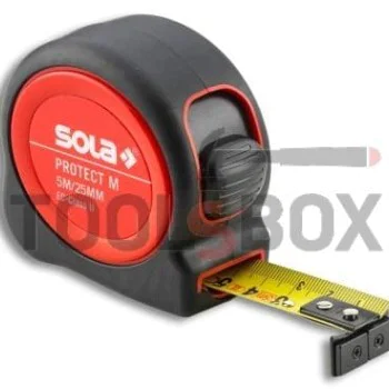 Ролетка гумирана противоударна с магнит Sola Protect M, 5 м